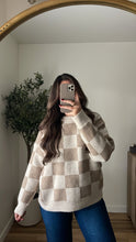 Load image into Gallery viewer, Raelynn Checked Sweater
