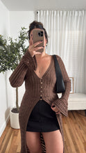 Load image into Gallery viewer, Tilly Crochet Cardigan - Brown

