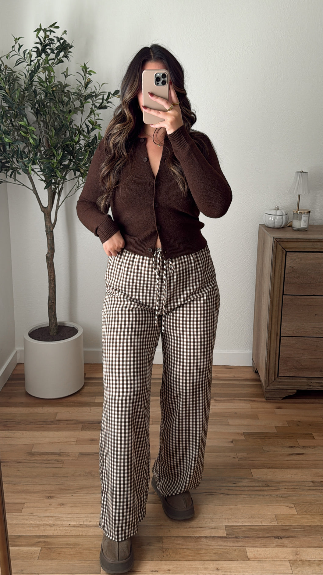 Hazel Gingham Pants