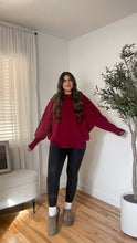 Load image into Gallery viewer, Hudson Sweater Cranberry
