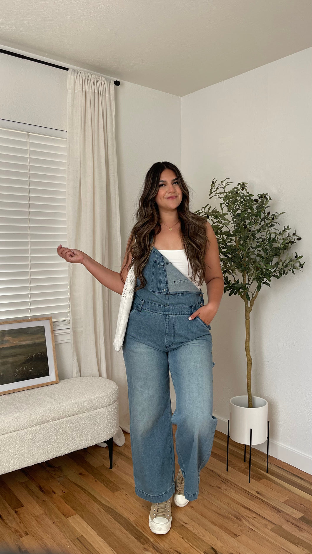 Saylor Overall Denim