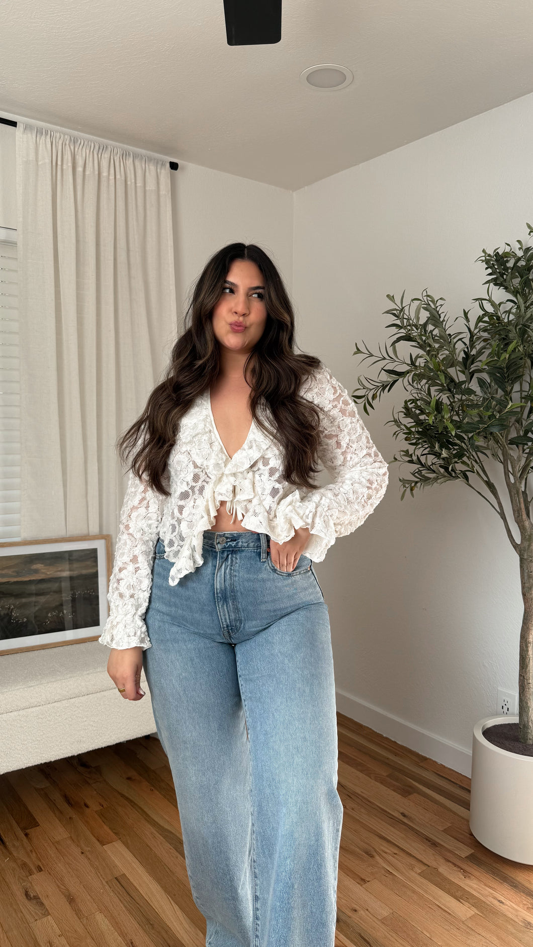 Madi Lace Top