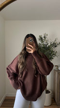 Load image into Gallery viewer, Hudson Sweater Chocolate
