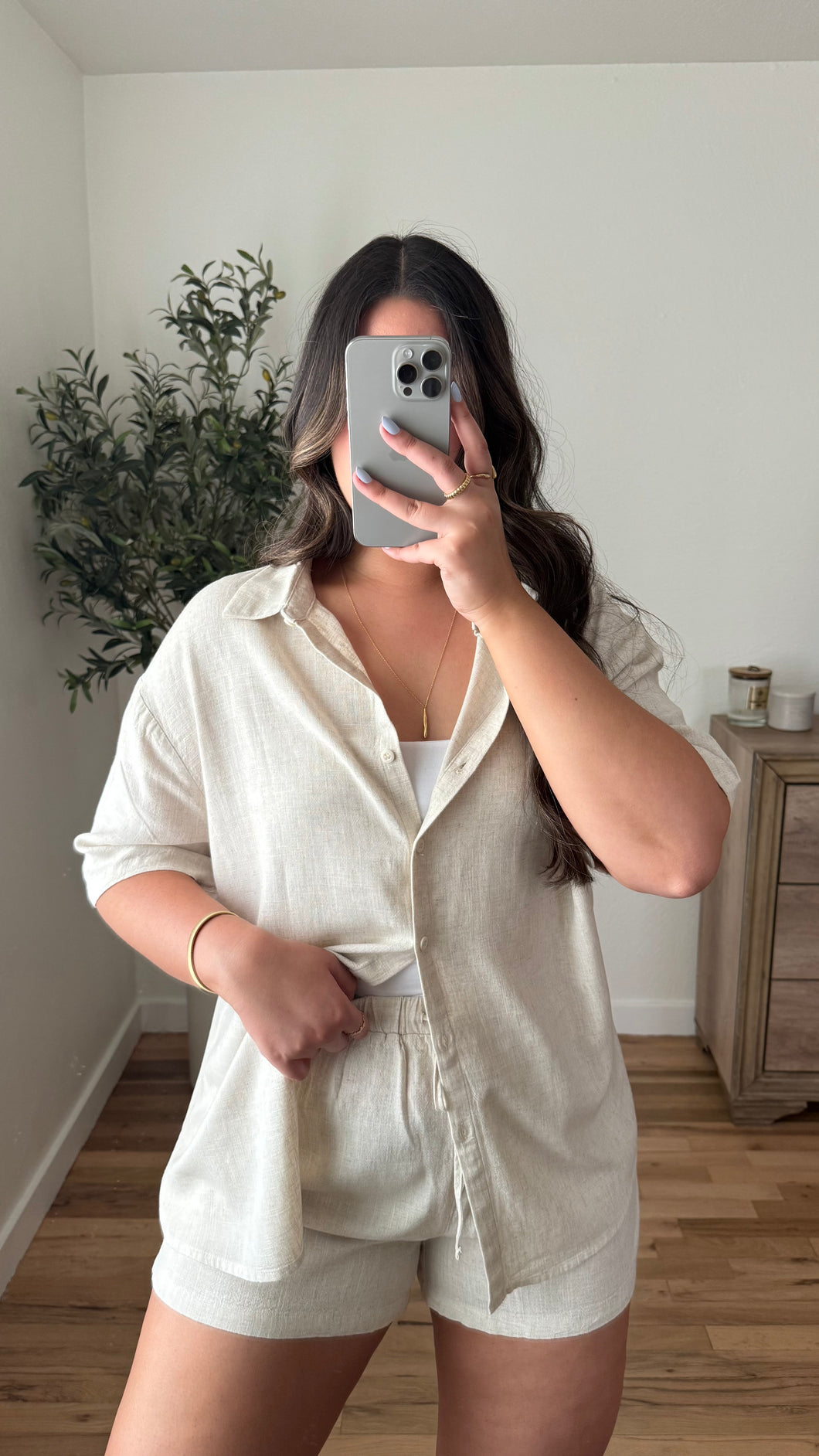 Callie Linen Set Oat