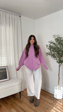 Load image into Gallery viewer, Hudson Sweater Mauve
