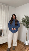 Load image into Gallery viewer, Hudson Sweater Dusty Blue
