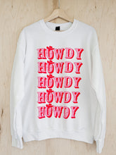 Load image into Gallery viewer, Howdy Graphic Sweater - FINAL SALE
