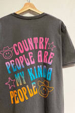 Load image into Gallery viewer, Country People Oversized Tee - FINAL SALE
